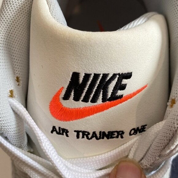 Nike Air Trainer 1 Mid Denim White Dark Obsidian Sz 9.5 - Picture 12 of 14